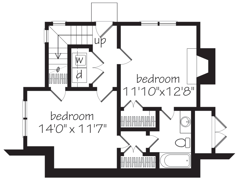 Foxglove Cottage Lower Level