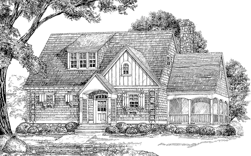 The Sage House Front Rendering