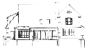 Brookwood Cottage Rear Elevation