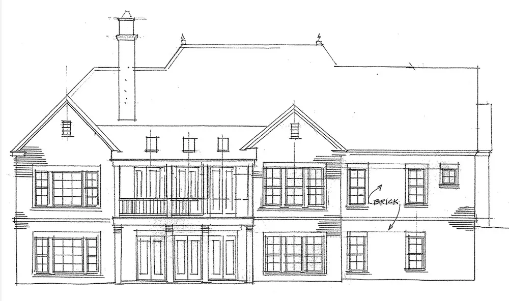 Iberville Rear Elevation