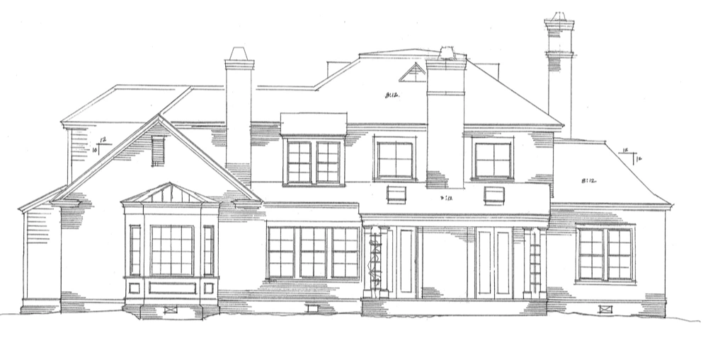 Denham Springs Rear Elevation