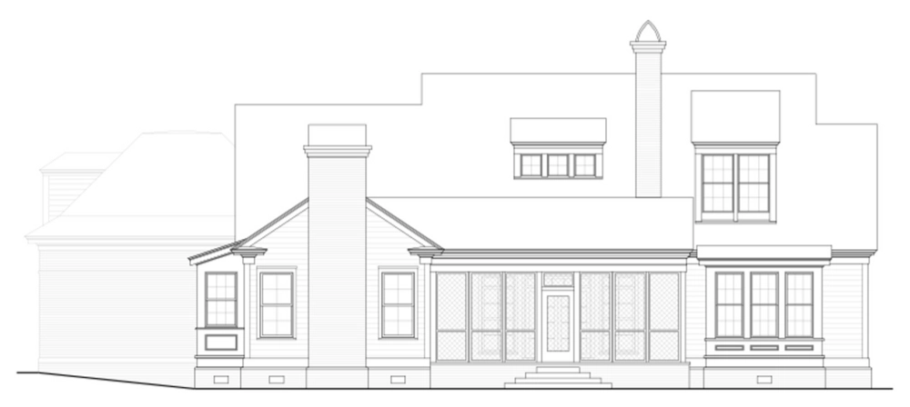 Morgan Creek Rear Elevation