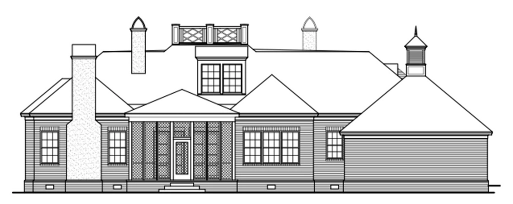 Hitherwood Rear Elevation