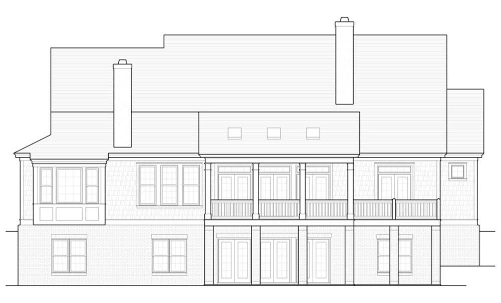 New Oxford Rear Elevation