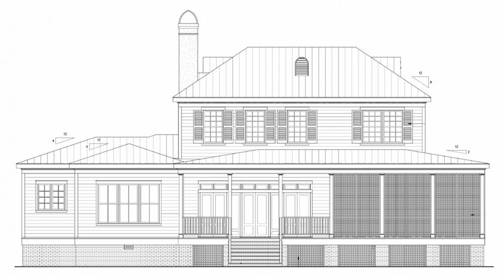 Steamer Point Rear Elevation