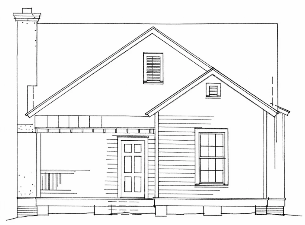 Wynn Oaks Rear Elevation