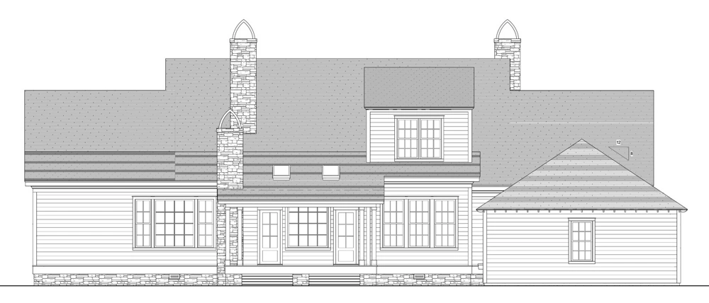 New Sand Mountain Rear Elevation
