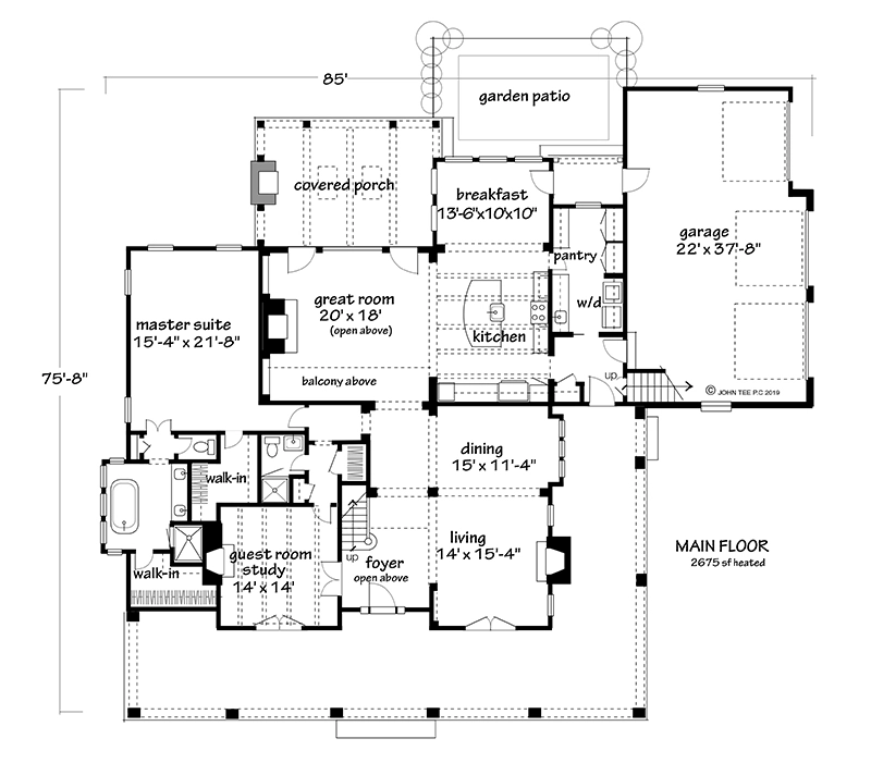 Livingston - Main Floor Plan