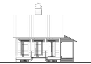 Guest Cottage - Front Elevation