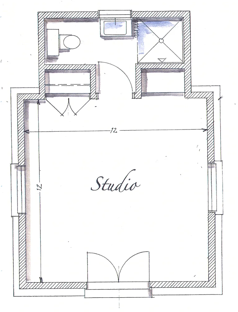 A Garden Cottage Floor Plan