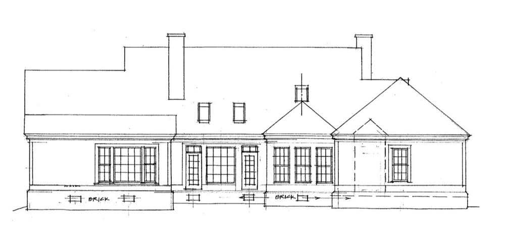 Round Hill Rear Elevation