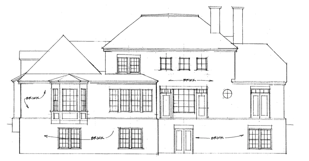 Glennfield Rear Elevation