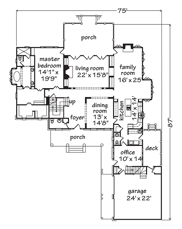 Crabapple Cottage Main Floor