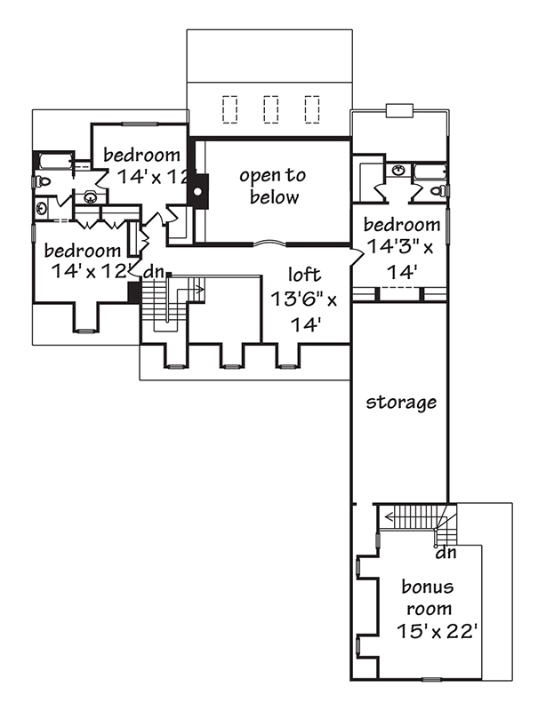 Crabapple Cottage Upper Floor