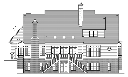 Crabapple Cottage Rear Elevation