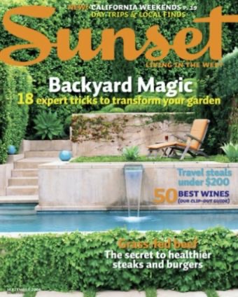 Sunset Magazine Cover