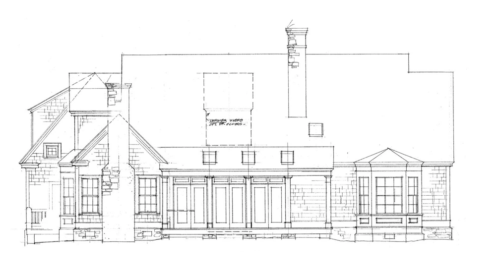 New Holly Springs Rear Elevation
