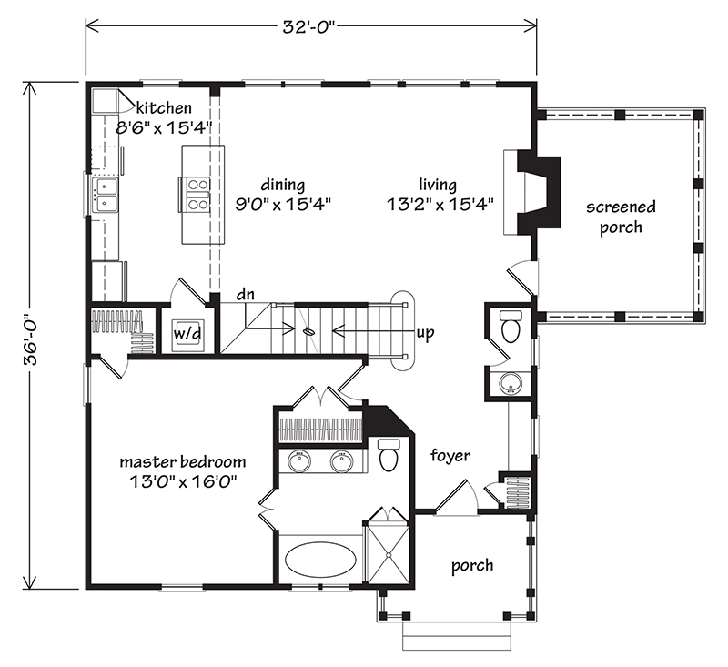 Wisteria Cottage Main Floor