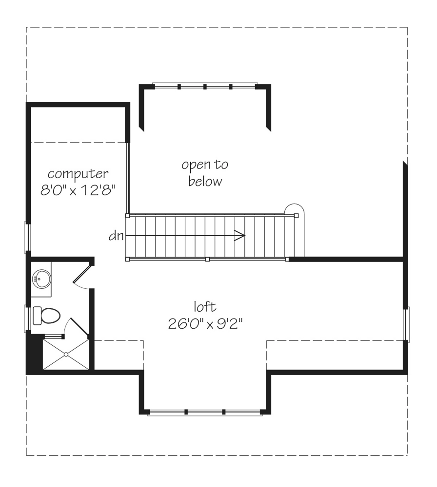 Wisteria Cottage Upper Floor Alternate