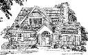 Wisteria Cottage Front Rendering