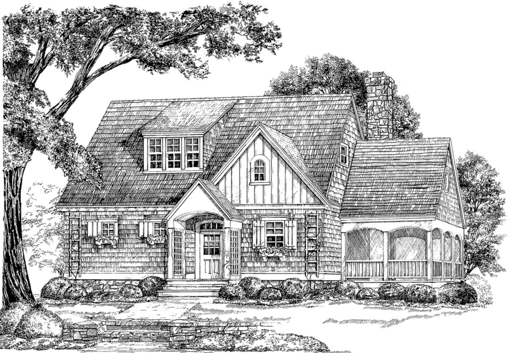 The Sage House Front Rendering