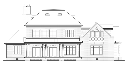 Amelia Place Rear Elevation