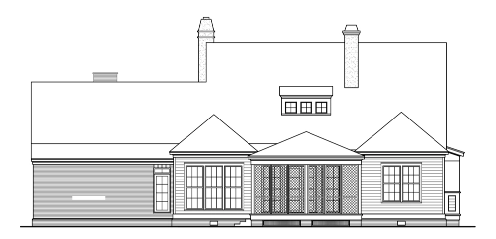 Chipley Ridge Rear Elevation