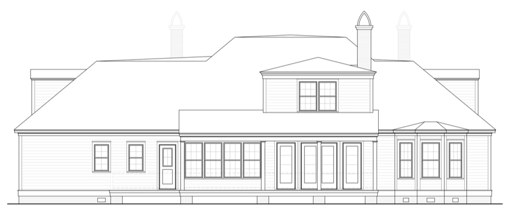 Butler's Corner Rear Elevation