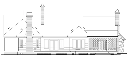 Carrington Court Rear Elevation