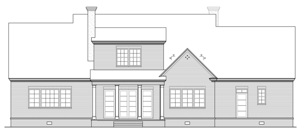 Belfield Bend Rear Elevation