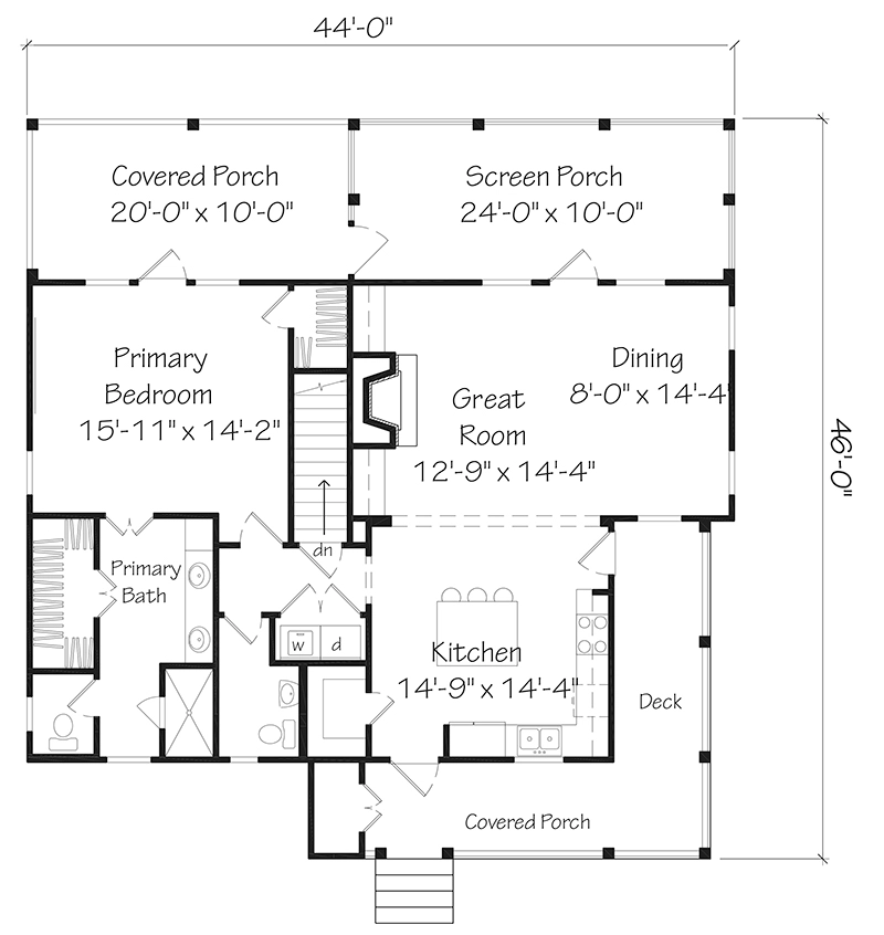 Spincaster Cottage Main Floor