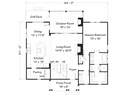 May Isle Cottage - Main Floor Plan