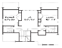 May Isle Cottage - Upper Floor Plan