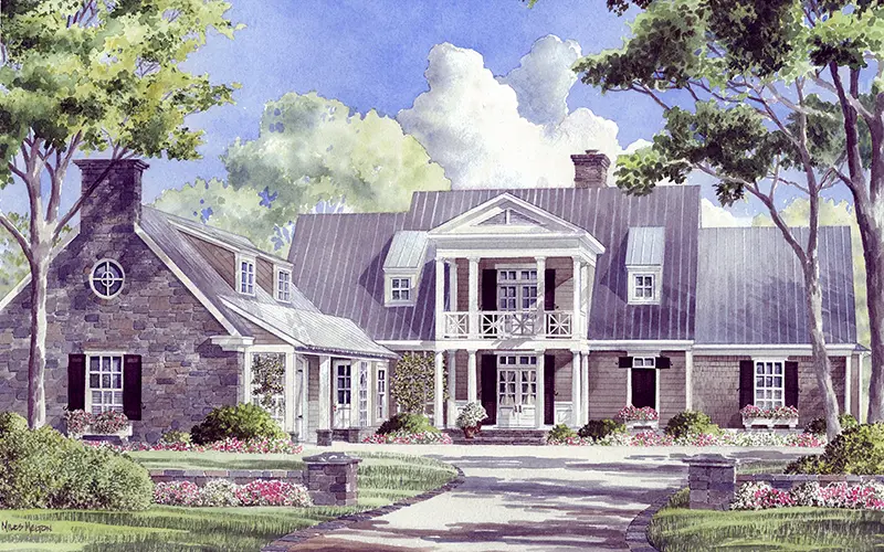 Kousa Creek Front Color Rendering