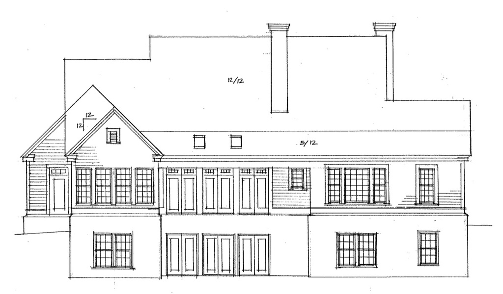 Willow Point Rear Elevation