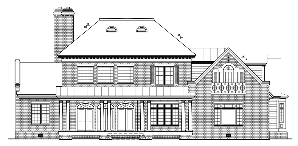 Abberley Lane Rear Elevation