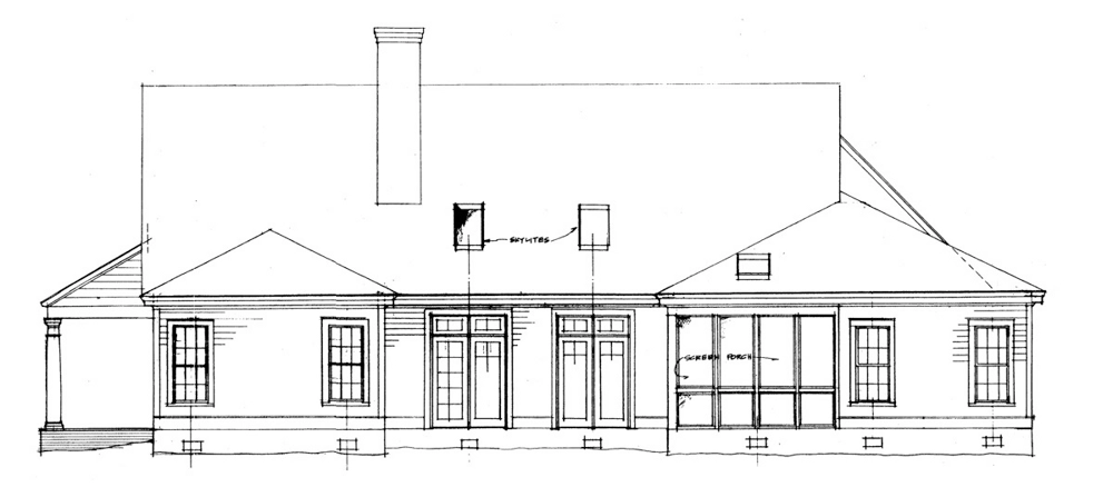 Shadymont Rear Elevation