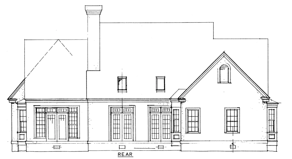 Bonniebank Rear Elevation